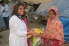 Cloths distribution - Diwali